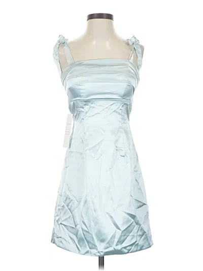 Pre-owned Wear Your Love Cocktail Dress In Blue