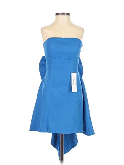 Pre-owned Wear Your Love Cocktail Dress In Blue