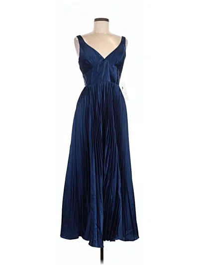 Pre-owned Wear Your Love Cocktail Dress In Blue