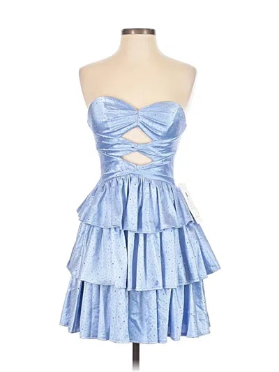 Wear Your Love Cocktail Dress In Blue