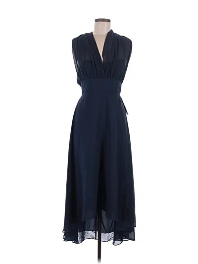Pre-owned Wear Your Love Cocktail Dress In Blue