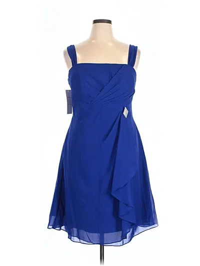Pre-owned Wear Your Love Cocktail Dress In Blue