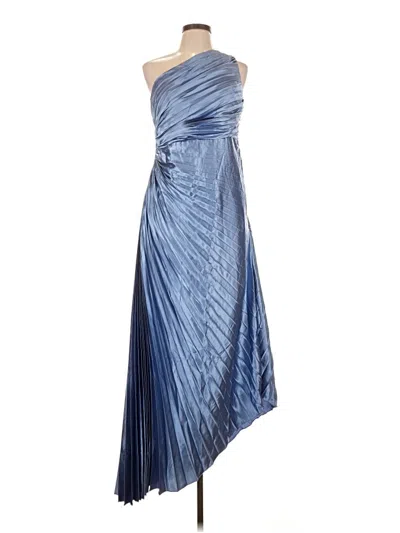 Pre-owned Wear Your Love Cocktail Dress In Blue