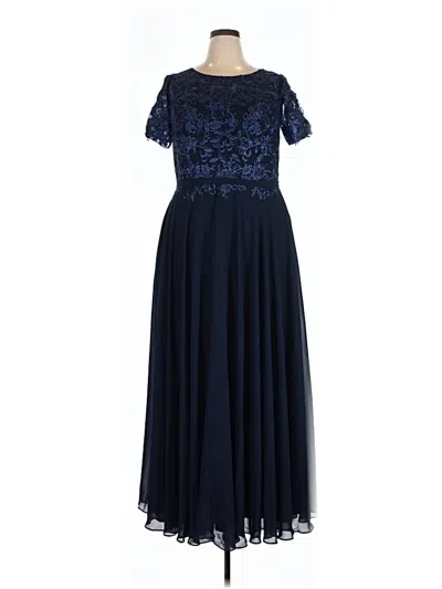 Pre-owned Wear Your Love Cocktail Dress In Blue