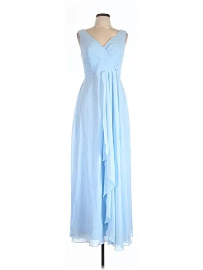 Pre-owned Wear Your Love Cocktail Dress In Blue