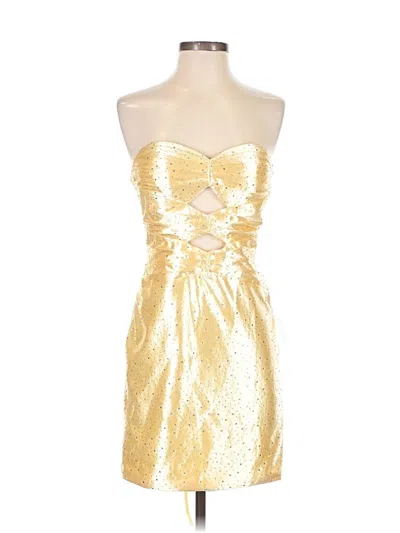 Wear Your Love Cocktail Dress In Gold