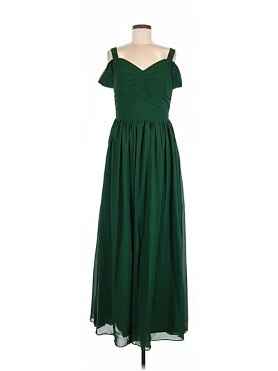 Pre-owned Wear Your Love Cocktail Dress In Green