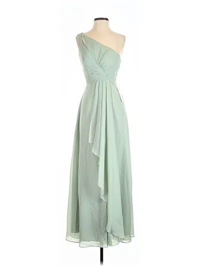 Pre-owned Wear Your Love Cocktail Dress In Green
