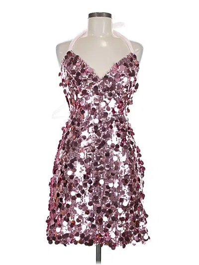 Pre-owned Wear Your Love Cocktail Dress In Pink