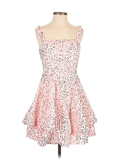 Pre-owned Wear Your Love Cocktail Dress In Pink