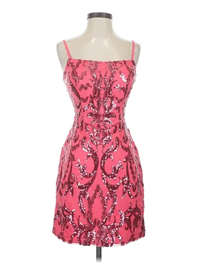 Pre-owned Wear Your Love Cocktail Dress In Pink