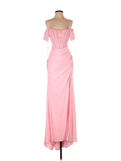Pre-owned Wear Your Love Cocktail Dress In Pink