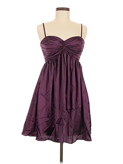 Pre-owned Wear Your Love Cocktail Dress In Purple