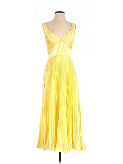 Pre-owned Wear Your Love Cocktail Dress In Yellow