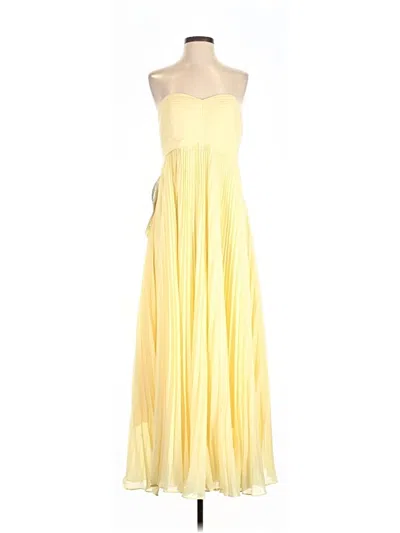 Pre-owned Wear Your Love Cocktail Dress In Yellow