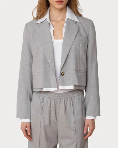 We-ar4 Bar Blazer In Cloud Grey In Gray