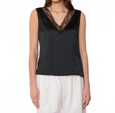 We-ar4 Cabaret Camisole Top In Black