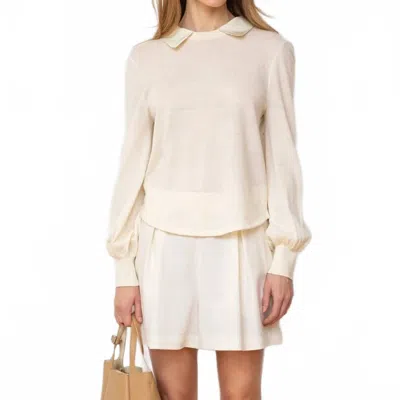 We-ar4 Dancer Knit In Cream In White