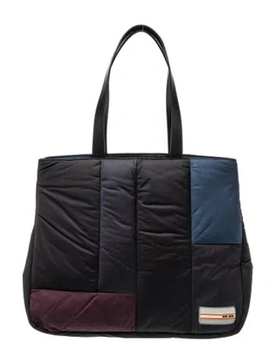 Pre-owned We-ar4 Nylon Tote W/ Tags In Black