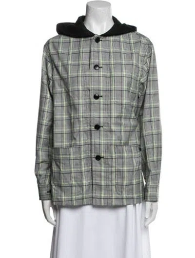 Pre-owned We-ar4 Plaid Print Evening Jacket In Multi