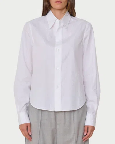 We-ar4 Rebel Shirt Top In White