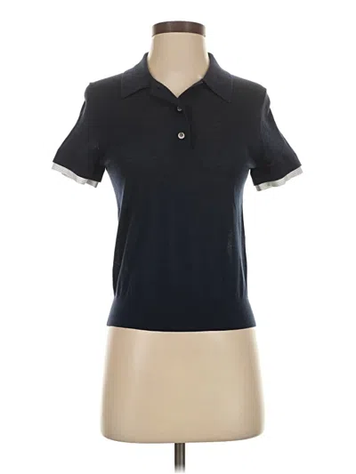 We-ar4 Short Sleeve Polo Shirt In Blue