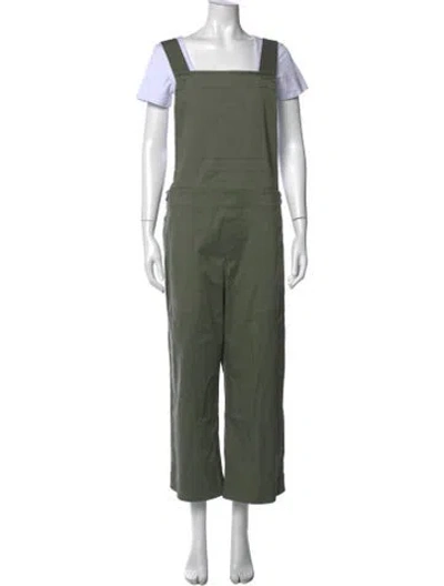 Pre-owned We-ar4 Square Neckline Overalls W/ Tags In Green