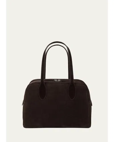 We-ar4 The Avenue Suede Tote Bag In Chocolate