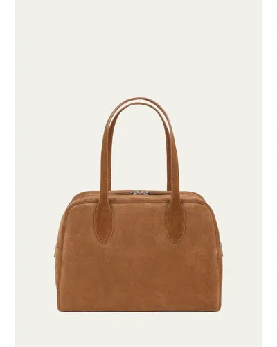 We-ar4 The Avenue Suede Tote Bag In Luggage