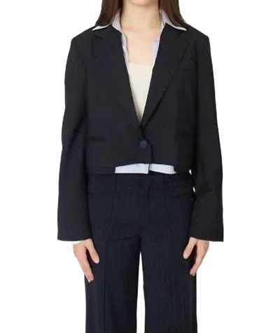 We-ar4 The Bar Blazer In Midnight Stripe In Multi