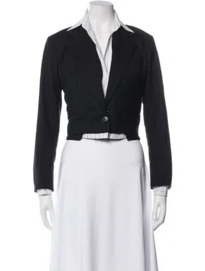 Pre-owned We-ar4 The Cocktail Wool Blazer In Black