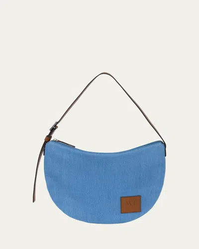We-ar4 The Swing Crescent Shoulder Bag In Blue