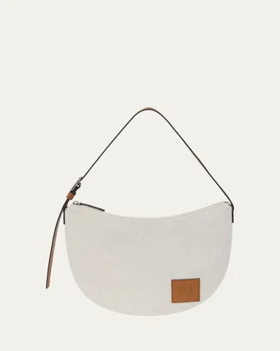 We-ar4 The Swing Crescent Shoulder Bag In Neutral