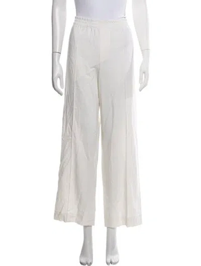 Pre-owned We-ar4 Virgin Wool Sweatpants In White