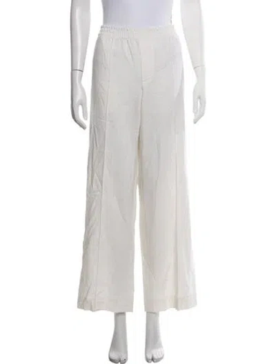 Pre-owned We-ar4 Virgin Wool Sweatpants In White