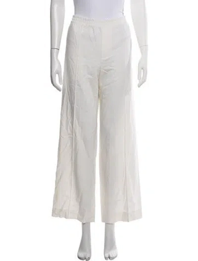 Pre-owned We-ar4 Virgin Wool Sweatpants In White