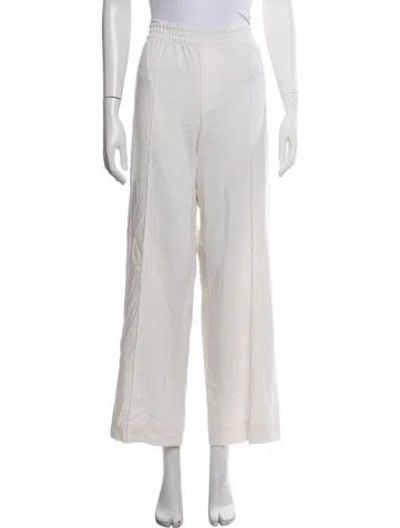Pre-owned We-ar4 Virgin Wool Sweatpants In White