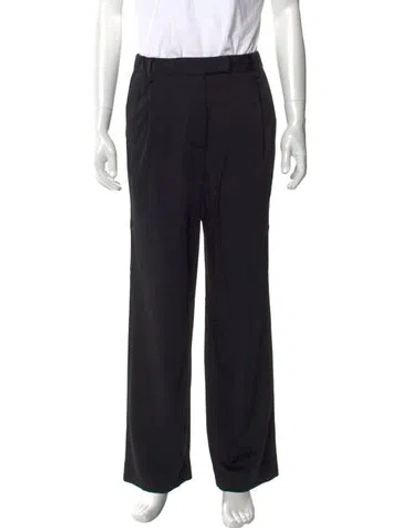 Pre-owned We-ar4 Wide Leg Pants In Black