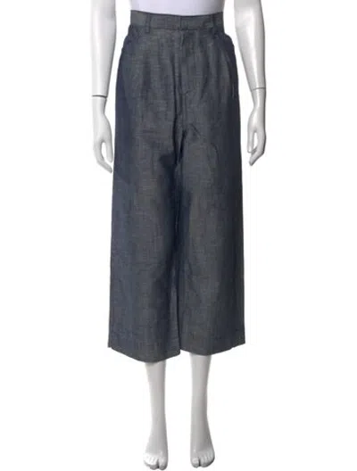 Pre-owned We-ar4 Wide Leg Pants In Grey