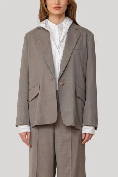 We-ar4 Women's The Venue Blazer In Taupe In Gray