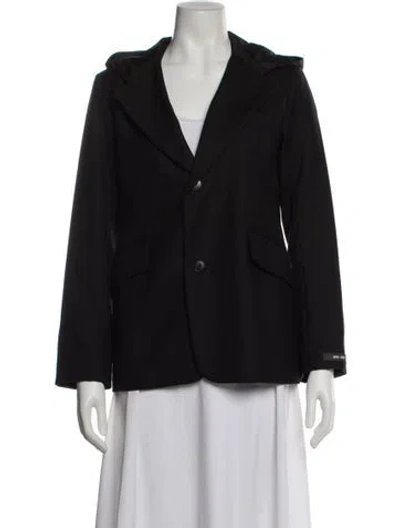 Pre-owned We-ar4 Wool Blazer In Black