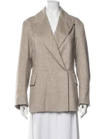 Pre-owned We-ar4 Wool Blazer In Neutrals
