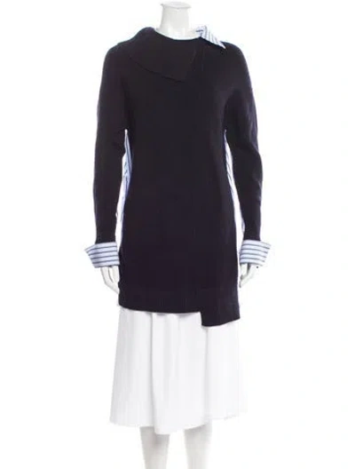 Pre-owned We-ar4 Wool Long Sleeve Top In Purple