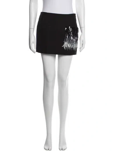 Pre-owned We-ar4 Wool Mini Skirt In White