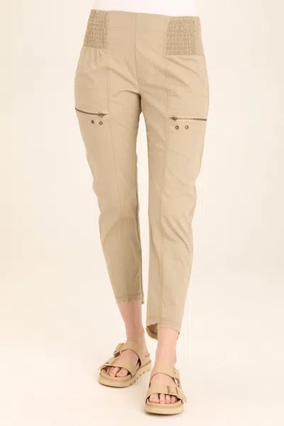 Wearables Acker Slim Pant In Beige