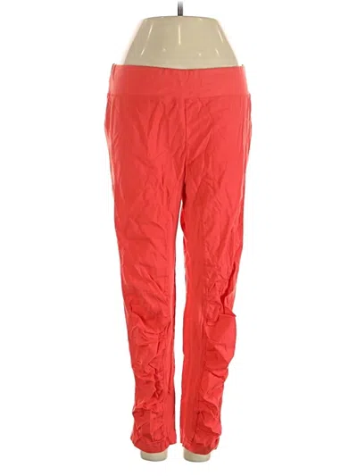 Pre-owned Wearables Active Pants In Red