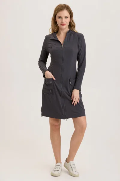 Wearables Active Rufino Stretch Jacket Dress In Gray