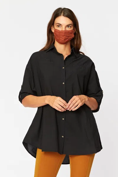 Wearables Ashlie Button Down In Black