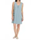 Wearables Ashmon Mini Dress In Ocean Front In Blue