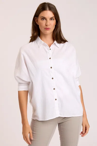 Wearables Ava Button-up In White